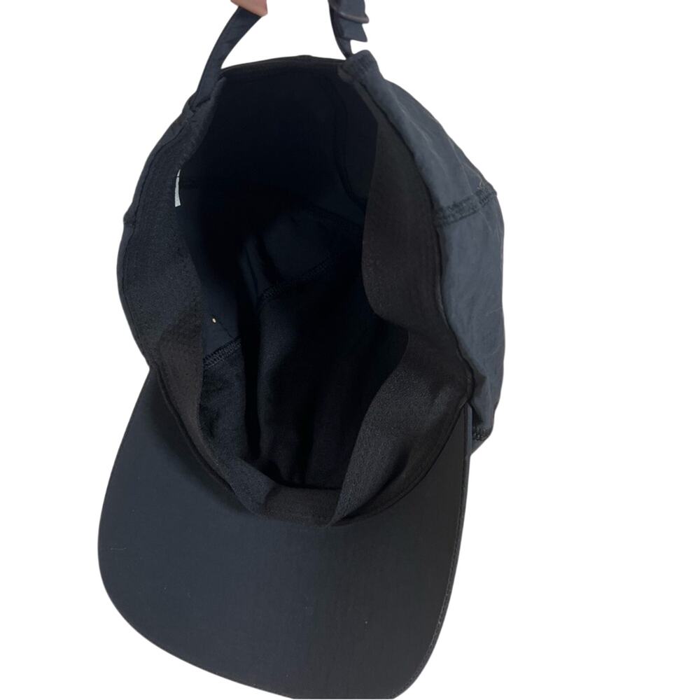 Lululemon Black Baseball Cap Hat Lightspeed Adjus… - image 5